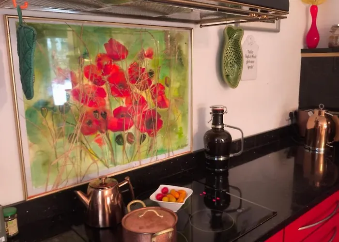 شقة See-haus, Arboretum & Sauna Am Plessower-see