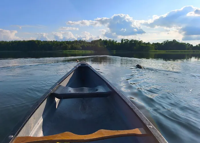 See-haus, Arboretum & Sauna Am Plessower-see شقة *